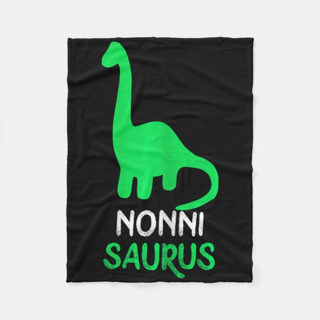 Manta Polar Nonni-saurus Funny Dino Dinosaur Nonnisaurus (Anverso)