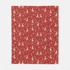 Manta Polar Nordic Yuletide Reindeer