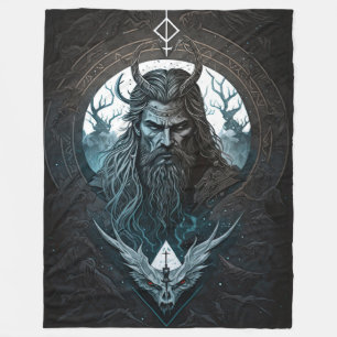 Manta Polar Norse Mythology Loki Blanket