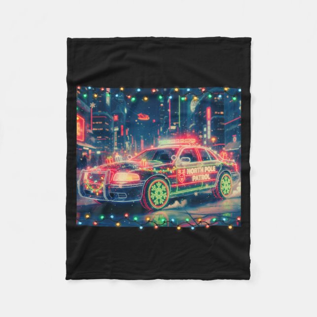 Manta Polar North Le Patrol Christmas Car Tee  (Anverso)