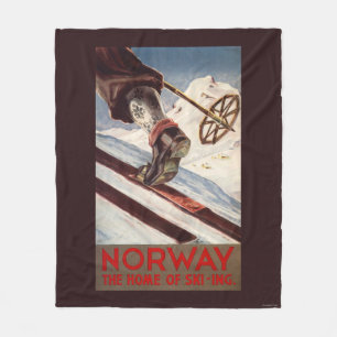 Manta Polar Noruega - el hogar del esquí