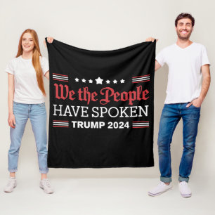 Manta Polar Nosotros El Pueblo Hemos Hablado Trump 2024