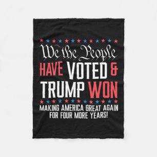 Manta Polar Nosotros, El Pueblo, Hemos Votado Y Trump Ganó Meg