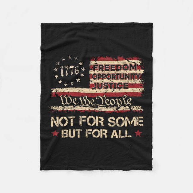 Manta Polar Nosotros, El Pueblo No Por Algunos Sino Por Todos  (Anverso)