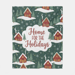 Manta Polar Nostalgic Home for the Holidays Cozy Christmas