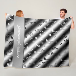 Manta Polar nota, música, metalizado, partitura, música, clef,