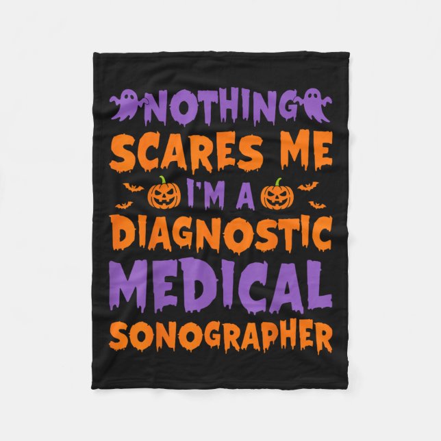 Manta Polar Nothing Es Me I'm A Diagnostic Medical Sonographer (Anverso)