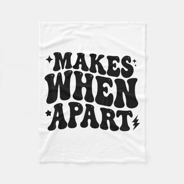 Manta Polar Nothing Sense We’re Funny Retro Quote Design  (Anverso)