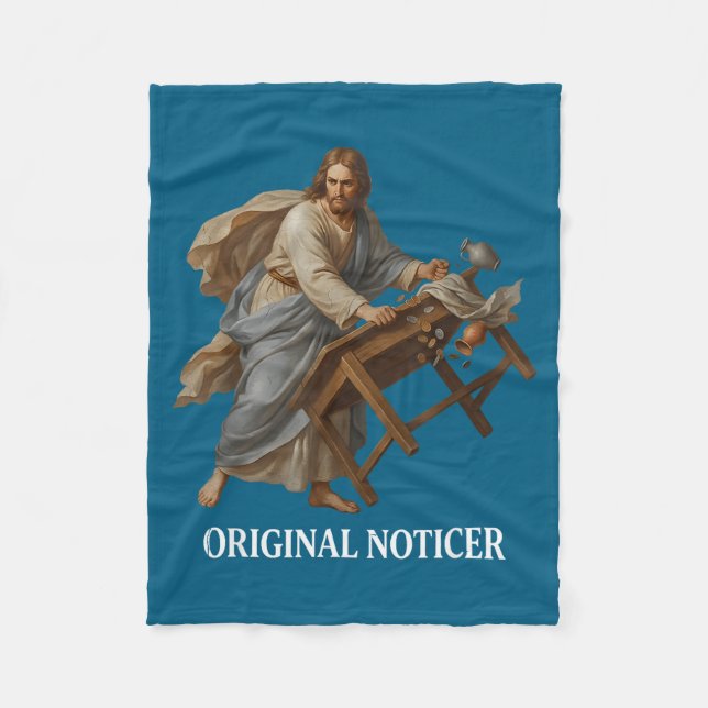 Manta Polar Notificador Original de Jesús (Anverso)