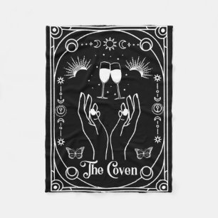 Manta Polar Novia de Coven Gótico Witchy Tarot Halloween Solte