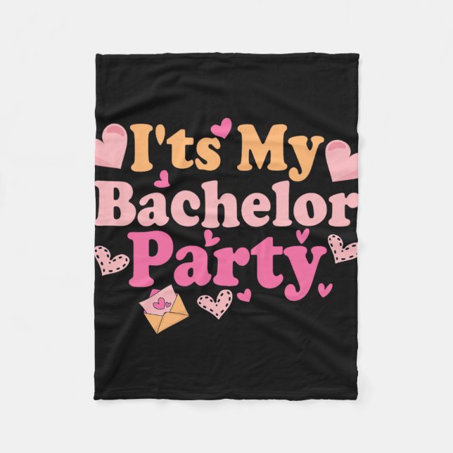 Manta Polar Novia divertida Novio Boda Despedida de soltero (Anverso)