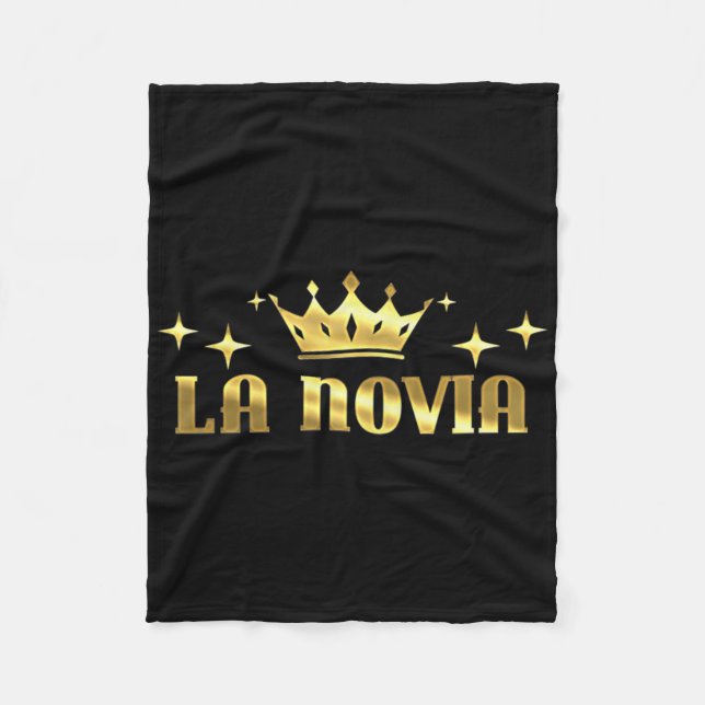 Manta Polar Novia Novia Bride Bachelorette Party Bridesmai (Anverso)