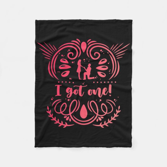 Manta Polar Novia Novio Despedida de Soltera Boda Matrimonio B (Anverso)