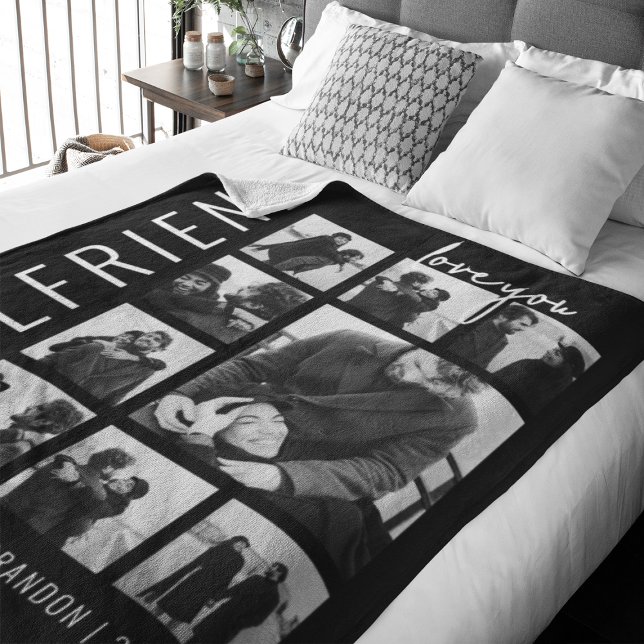 Manta Polar Novia | Te Amo | Colaje de Fotos (Subido por el creador)