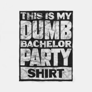 Manta Polar Novio Hombre Boda Esta Es Mi Estúpida Despedida de