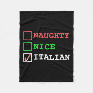 Manta Polar Ntrina Niza Navidades graciosos de Navidad italian