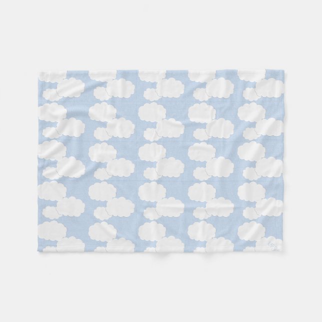 Manta Polar nubes 3D (Frente (Horizontal))