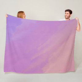 Manta Polar Nubes moradas en el Crepúsculo