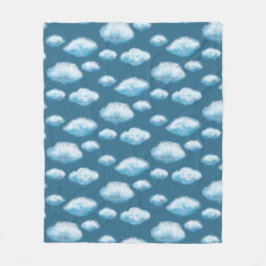 Manta Polar Nubes suaves