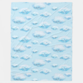 Manta Polar Nubes suaves