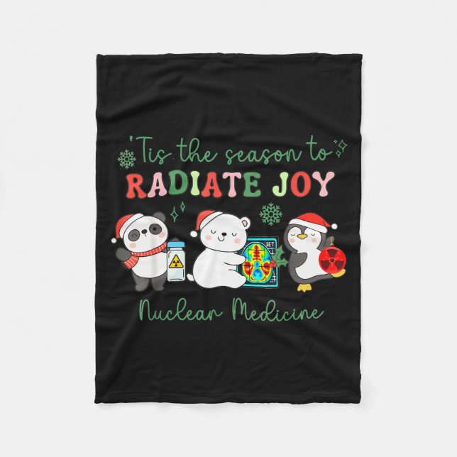 Manta Polar Nuclear Medicine Tech Christmas Holiday Radiology  (Anverso)