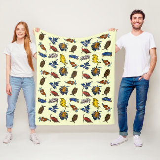 Manta Polar Nudibranch Fleece Blanket