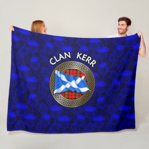 Manta Polar Nudo y bandera del clan Baird Tartan