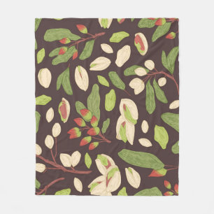 Manta Polar Nueces de Pistachio: sin manchas negras.