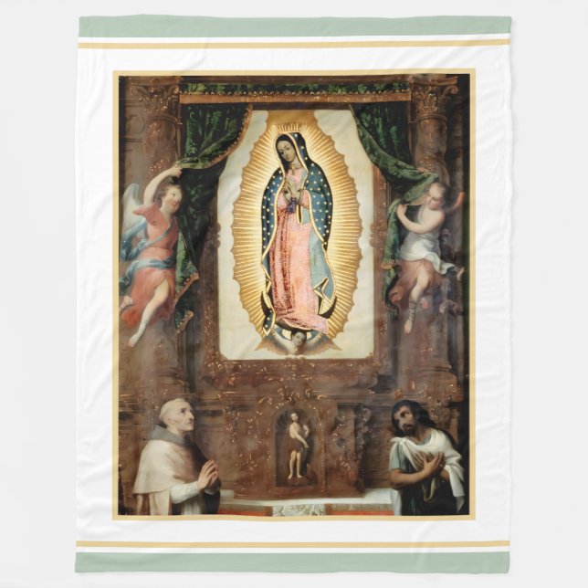 Manta Polar Nuestra Señora de Guadalupe (Anverso)