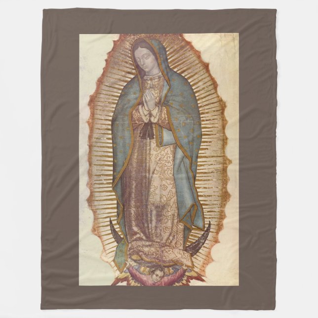 Manta Polar Nuestra Señora De Guadalupe   (Anverso)