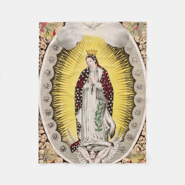 Manta Polar Nuestra Señora de Guadalupe (Anverso)