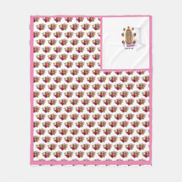 Manta Polar Nuestra Señora de Guadalupe