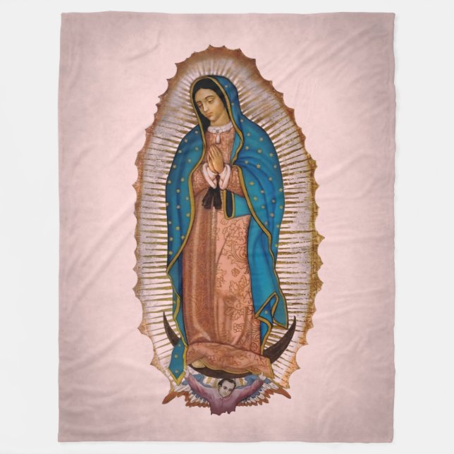 Manta Polar Nuestra Señora de Guadalupe 1531 (Anverso)