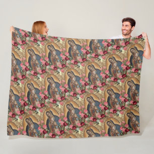 Manta Polar Nuestra Señora de Guadalupe Santa María Virgen de 