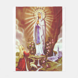 Manta Polar Nuestra Señora de Lourdes