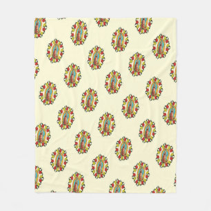 Manta Polar Nuestra Señora Guadalupe Virgen María Católica Méx