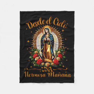 Manta Polar Nuestra Señora Virgen De Guadalupe Santa Virgen Ma