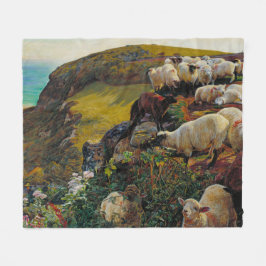 Manta Polar Nuestras costas inglesas o la oveja perdida Willia