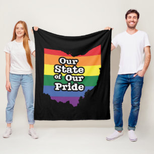 Manta Polar Nuestro estado de orgullo Ohio