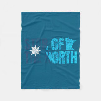 Manta Polar Nueva bandera del estado de Minnesota Mn Estrella 