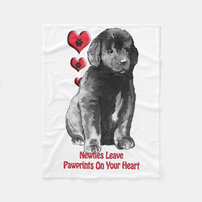 Manta Polar Nueva funda de cachorro (Anverso)