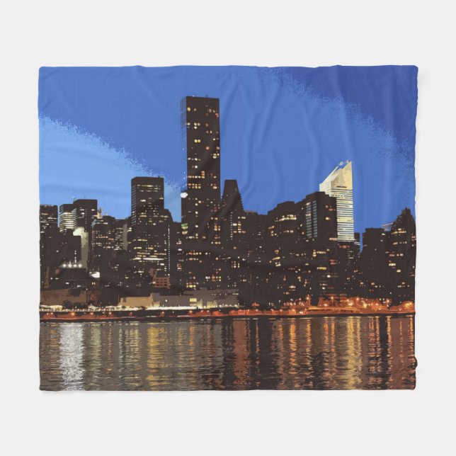 Manta Polar Nueva York 2001 (Frente (Horizontal))