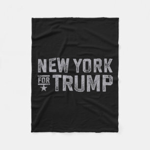 Manta Polar Nueva York Para Trump 2024 Los neoyorquinos aman e