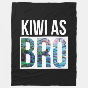 MANTA POLAR NUEVA ZELANDIA KIWI COMO BRO PAUA