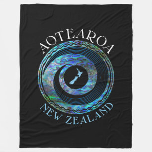 MANTA POLAR NUEVA ZELANDIA PAUA KORU RINGS