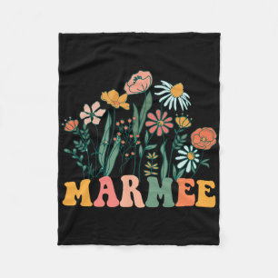 Manta Polar Nuevo cumpleaños de Marmee Wildflower y baby showe