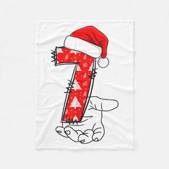 Manta Polar Number 7 Matching 67 Meme Christmas Costume Men Wo (Anverso)