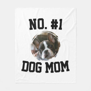 Manta Polar Número 1 perro Mamá Día de la Madre Amantes de las