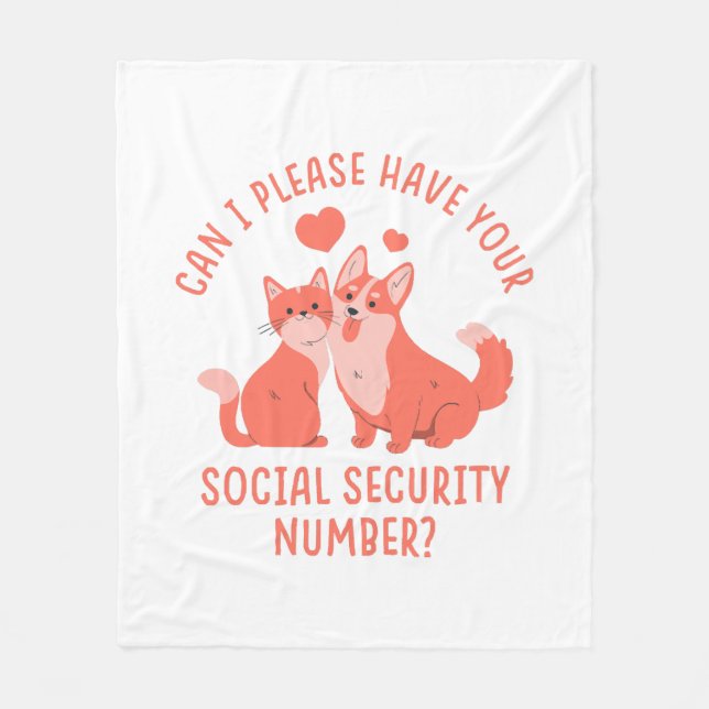 Manta Polar Número de Seguro Social (Anverso)