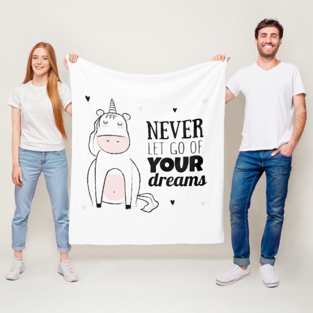 Manta Polar Nunca deje van de sus sueños (In situ)